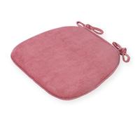 BCJMKDX Cuscino di Sostegno, with Straps And Zipper Design|High Density Sponge Fill|Corduroy Fabric Cushions with Non-Skid Backing(Pink)
