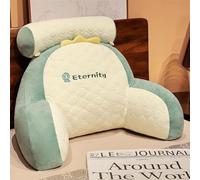 BCJMKDX cuscino per lo schienale del letto, Nuovo supporto for la vita in lattice sensibile alla temperatura invernale 2023 con schienale grande(Green,70 * 45cm)