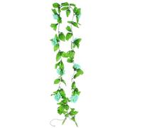 BCJMKDX Ghirlanda in Rattan. Arco for Matrimonio con Fiori in Rattan, Decorazione for la casa e Il Giardino(B13 1pcs Teal)