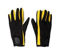 BCJMKDX guanti da pesca. Guanti da sub caldi in neoprene da 1,5 mm for uomo e donna, for windsurf, surf, pesca subacquea, snorkeling e nautica, antiscivolo(Yellow Black,S)