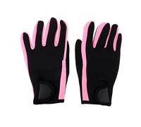 BCJMKDX guanti da pesca. Guanti da sub caldi in neoprene da 1,5 mm for uomo e donna, for windsurf, surf, pesca subacquea, snorkeling e nautica, antiscivolo(Pink black,S)