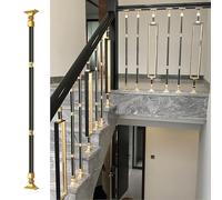 BCJMKDX I corrimano per Scale, Montanti for Scale, montanti for balaustre Moderni for Interne, for Portico/corridoio/balaustre(Style 1,5 Packs)