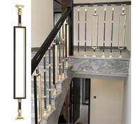 BCJMKDX I corrimano per Scale, Montanti for Scale, montanti for balaustre Moderni for Interne, for Portico/corridoio/balaustre(Style 2,3 Packs)