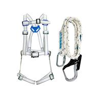 BCJMKDX Imbracatura di Sicurezza. Kit di Imbracatura di Sicurezza, Imbracatura di Sicurezza anticaduta for lavori Aerei, Kit anticaduta for Tutto Il Corpo