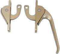 BCJMKDX maniglie per porte. Maniglie for porte e finestre con leva di sollevamento e abbassamento vecchio stile(Gold,B)