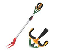 BCJMKDX Raccoglitore di Frutta, Raccoglifrutta Estensibile Regolabile 39"-59", raccoglifrutta Multifunzione con Copertura Antiscivolo, Asta for Arance, pere, Limoni