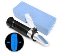 BCJMKDX Rifrattometro per Pietre preziose Rifrattometro Portatile Brix da 0-90% for Il Contenuto di Zucchero nei liquidi Succo Frutta, Strumento precisione