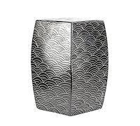 BCJMKDX Sgabello for tamburo da giardino in ceramica, sgabello da toeletta, sgabello smaltato che cambia colore nel forno, adatto for giardino, patio, prato, casa for interni ed esterni