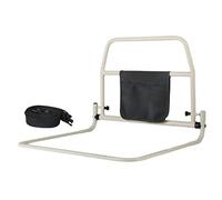 BCJMKDX Sponde per letti, Corrimano da comodino, corrimano anticaduta, recinzione pieghevole con organizer, corrimano notturno in acciaio inox for anziani