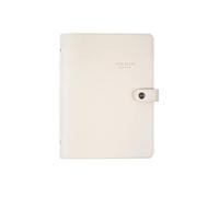 BCJMKDX taccuino, Notebook Macaron Quaderni a spirale carini Cancelleria Fine Office School Agenda personale Organizzatore Raccoglitore Diario Planner settimanale Regalo(White,125 * 190mm)