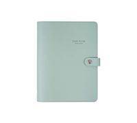 BCJMKDX taccuino, Notebook Macaron Quaderni a spirale carini Cancelleria Fine Office School Agenda personale Organizzatore Raccoglitore Diario Planner settimanale Regalo(Lake Blue,175 * 235mm)