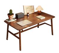 BCJMKDX Tavolino. Scrivania for computer semplice Tavolo da pranzo multifunzionale for la casa Ampio piano del tavolo con texture trasparente Adatto a un'ampia gamma di applicazioni(140 * 80 * 74cm)