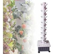 BCJMKDX Torre idroponica, Sistema di Coltivazione a Torre idroponica, Sistema Indoor con luci e Supporti for Piante, Senza Terra