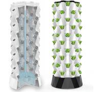 BCJMKDX Torre idroponica, Sistema di Coltivazione idroponica Verticale for Interni, Sistema a Torre, Kit for a, Multistrato(6floors)