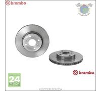 Bck Kit Coppia Dischi Freno Brembo Ant Per Toyota Iq Benzina 2008>