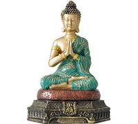 BCLYERBJ Scultura Busto fatto a mano creativo Buddha Shakyamuni decorativo statuetta di Buddha in resina decorazioni artigianali
