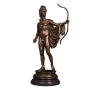 BCLYERBJ Scultura Busto fatto a mano, decorazione di un personaggio in bronzo, mito greco, dio, decorazione artistica