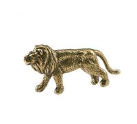 BCLYERBJ Scultura Character Decoration Lion Statue Vintage Brass Desktop Ornament Decorations Crafts Accessories