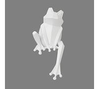 BCLYERBJ Scultura Character Decoration Nordic Creative Resin Origami Frog Statue Decoration Modern Decor Figurines