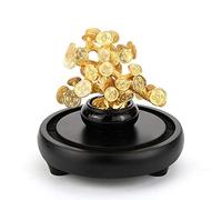 BCLYERBJ Scultura Handmade Gold Foil Crafts Money Tree Fortune Wealth Feng Shui Decor Crafts
