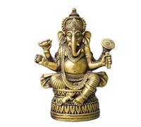 BCLYERBJ Scultura Handmade Head Buddha Statue Brass Ganesha Buddhism Art Craft Decor
