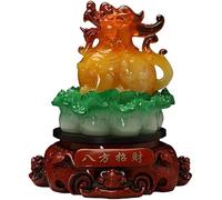BCLYERBJ Scultura Ornamenti Cavolo Pi Yao/Pi Xiu Ricchezza Porsperity Statua Mascotte Decorazione for la casa Decor 26 * 26 * 34cm