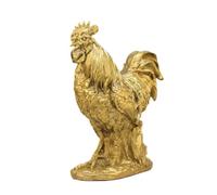 BCLYERBJ Scultura Ornamenti di pollo in rame, artigianato Feng Shui, sculture da banco, statue in rame