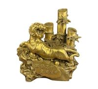 BCLYERBJ Scultura Ornamenti Feng Shui in ottone raffiguranti una tigre, for ufficio e artigianato, sculture decorative antiche, statue in rame.