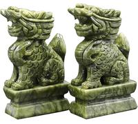 BCLYERBJ Scultura Ornamenti Feng Shui, statuette cinesi PiXiu/PiYao, decorazioni in resina, statuette della prosperità, la migliore decorazione