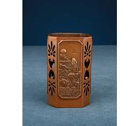 BCLYERBJ Scultura Portapenne decorativo in rame, ornamento, studio, ufficio, statua