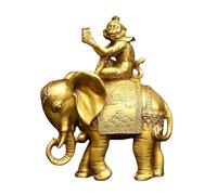BCLYERBJ Scultura Rame, ottone, ornamenti animali, libreria, mensola Bogu, ricchezza, decorazione Feng Shui, statua in rame