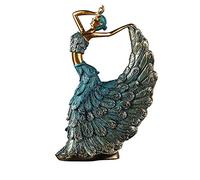 BCLYERBJ Scultura Sculture da parete, statue di ballerini in resina, arte artigianale, decorazioni for la scrivania, regalo for matrimoni