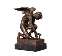 BCLYERBJ Scultura Sculture di teste, statue di angeli, statuette, decorazioni antiche