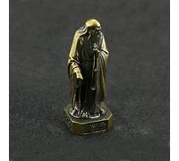 BCLYERBJ Scultura Sculture fatte a mano, decorazioni in bronzo antico, statue di Buddha in rame, statuette di Lao-Tzu, ornamenti