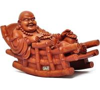 BCLYERBJ Scultura Statua del Buddha che ride, ornamenti in resina for denaro, ricchezza, buona fortuna, regalo di prosperità, decorazione.