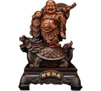 BCLYERBJ Scultura Statua del Buddha ridente Maitreya, ornamento decorativo, buona fortuna e salute, for la decorazione di casa e ufficio.