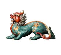 BCLYERBJ Scultura Statua di Buddha in rame di lusso, attrae ricchezza, regali for l'apertura di un negozio for migliorare il Feng Shui
