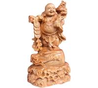 BCLYERBJ Scultura Statua Feng Shui Buddha Ridente Arte Decorativa Figure Maitreya Figurine e Sculture Decorazione da Tavolo