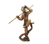 BCLYERBJ Scultura Statua retrò in rame puro, fornace for incenso, ornamento, statua di Buddha, porta incenso, regalo artigianale for la casa