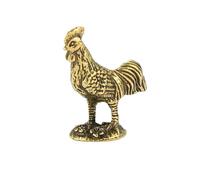 BCLYERBJ Scultura Statue da esterno, statuette di galli benedettini in rame, miniature, ornamenti da tavolo, statue di galli vintage, decorazioni, accessori artigianali