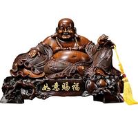 BCLYERBJ Scultura Statue del Buddha che ride, statuette, arti e mestieri, sculture, decorazioni, regali, meditazione.