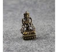 BCLYERBJ Scultura Statue di Buddha in rame thailandese, statuette in miniatura, decorazioni for la casa