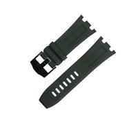 BCMCBV 28mm Natura Fluoro Morbido FKM Gomma Bracciale AccessoriesFor Audemars E Piguet Belt 15710/15703 Cinturino Della Vigilanza, 28MM, Agata