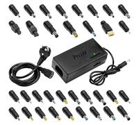 BCMCZCDC Adattatore di alimentazione universale - Cavo di ricarica per laptop/notebook e altri dispositivi - 12-24 Volt 96 Watt con 34 porte