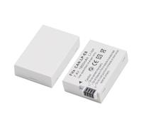 BCMCZCDC Batteria di ricambio agli ioni di litio da 7,4 V, 1800 mAh, compatibile con Canon LP-E8 e Canon EOS 700D 650D 600D 550D T2i T3i T4i X4 X5 X6 LPE8 (2 confezioni)