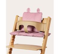 BCN ® - Set di 3 cuscini evolutivi impermeabili per seggiolone Stokke Tripp Trapp® - Cotone extra morbido (PINK DOT)
