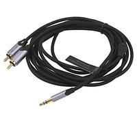 BCNBI Cavo Jack 35mm 3pin Connettore RCA x23 metri Nero PVC VENTION