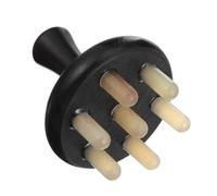 BCOATH 1 Pc massaggiatore brush pennellessa curls maniglia - Pettine massaggiante attrezzo pettine da massaggio spazzola per massaggio alla testa pennello guasha Legno di sandalo viola
