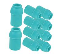 BCOATH 10 Pezzi Punte la Coppettazione Sottovuoto in Plastico Verde, Accessori per Pompa Manuale, Migliorano L'efficacia della Coppettazione, per Uso Domestico e Terapia