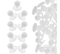 BCOATH 100 Pezzi Bottoni per Cappotto da Chef Comodi Bottoni da Cucire Pratici per Abbigliamento e Lavori Fai da Te per Vestiti per Sartoria e Cucito Creativo